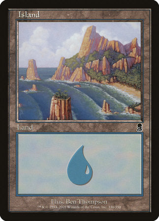 Island (336) [Odyssey] | Jomio and Rueliete's Cards and Comics