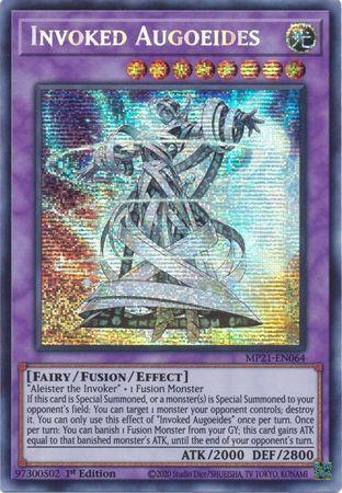 Invoked Augoeides [MP21-EN064] Prismatic Secret Rare | Jomio and Rueliete's Cards and Comics