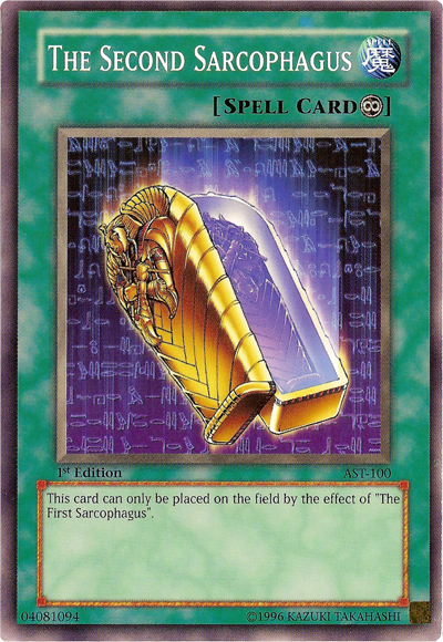 The Second Sarcophagus [AST-100] Common | Jomio and Rueliete's Cards and Comics