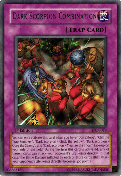 Dark Scorpion Combination [DCR-098] Rare | Jomio and Rueliete's Cards and Comics