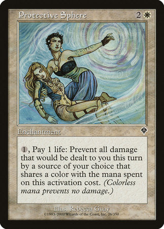 Protective Sphere [Invasion] | Jomio and Rueliete's Cards and Comics