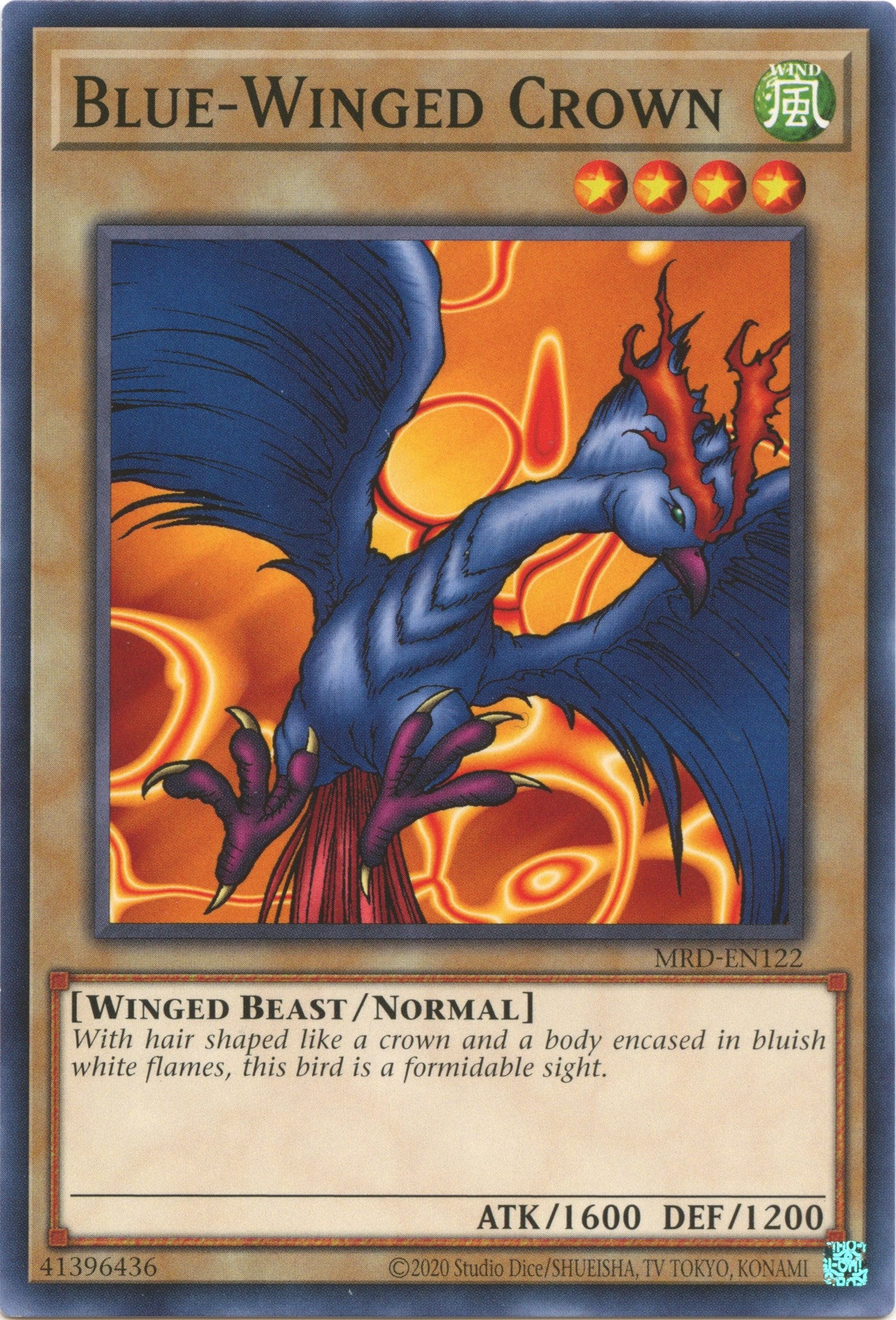Blue-Winged Crown (25th Anniversary) [MRD-EN122] Common | Jomio and Rueliete's Cards and Comics