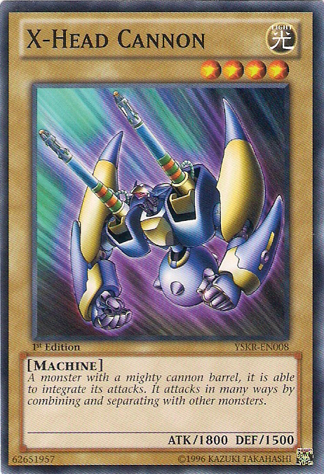 X-Head Cannon [YSKR-EN008] Common | Jomio and Rueliete's Cards and Comics