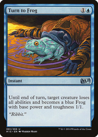 Turn to Frog [Magic 2015] | Jomio and Rueliete's Cards and Comics