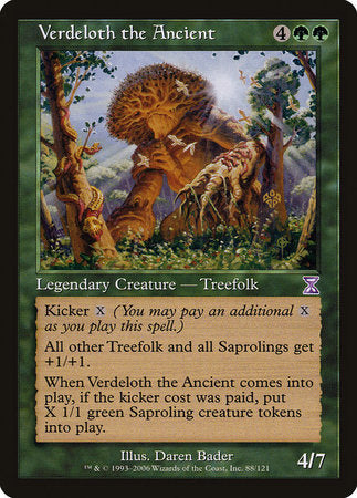 Verdeloth the Ancient [Time Spiral Timeshifted] | Jomio and Rueliete's Cards and Comics
