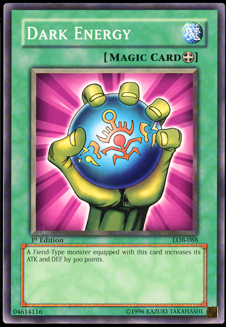 Dark Energy [LOB-088] Common | Jomio and Rueliete's Cards and Comics