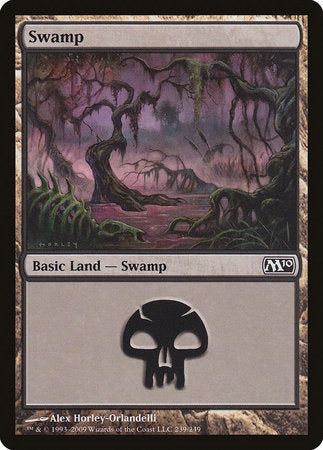Swamp (239) [Magic 2010] | Jomio and Rueliete's Cards and Comics