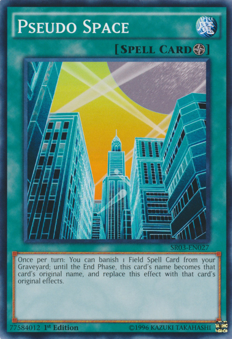 Pseudo Space [SR03-EN027] Common | Jomio and Rueliete's Cards and Comics