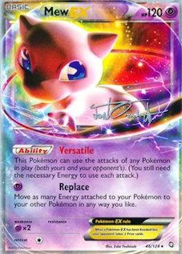 Mew EX (46/124) (Trevgor - Trent Orndorff) [World Championships 2014] | Jomio and Rueliete's Cards and Comics