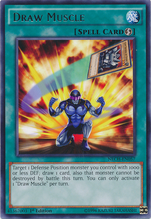 Draw Muscle [NECH-EN057] Rare | Jomio and Rueliete's Cards and Comics