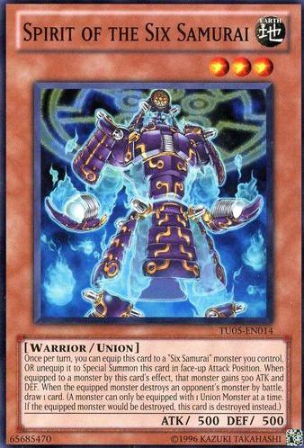 Spirit of the Six Samurai [TU05-EN014] Common | Jomio and Rueliete's Cards and Comics