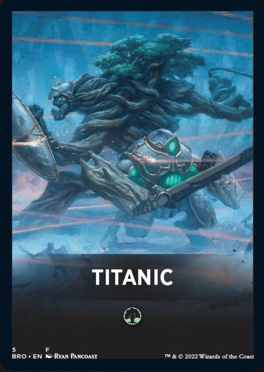 Titanic Theme Card [The Brothers' War Tokens] | Jomio and Rueliete's Cards and Comics
