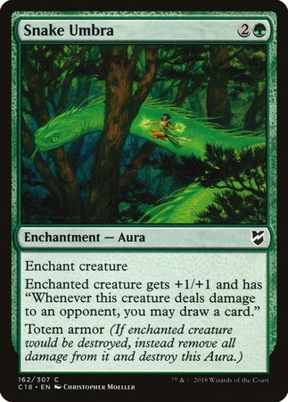 Snake Umbra [Commander 2018] | Jomio and Rueliete's Cards and Comics