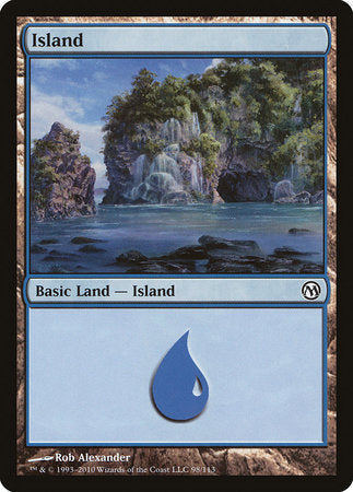 Island (98) [Duels of the Planeswalkers] | Jomio and Rueliete's Cards and Comics