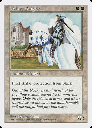 White Knight [Fifth Edition] | Jomio and Rueliete's Cards and Comics