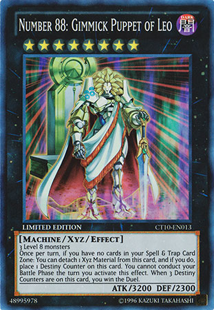Number 88: Gimmick Puppet of Leo [CT10-EN013] Super Rare | Jomio and Rueliete's Cards and Comics