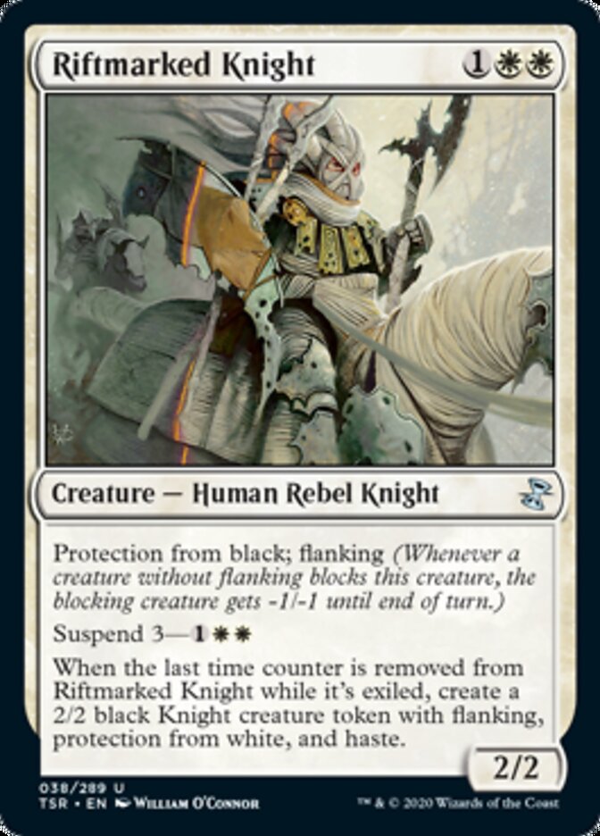 Riftmarked Knight [Time Spiral Remastered] | Jomio and Rueliete's Cards and Comics