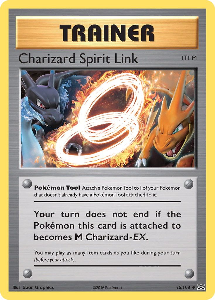 Charizard Spirit Link (75/108) [XY: Evolutions] | Jomio and Rueliete's Cards and Comics