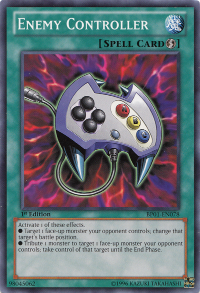 Enemy Controller [BP01-EN078] Common | Jomio and Rueliete's Cards and Comics