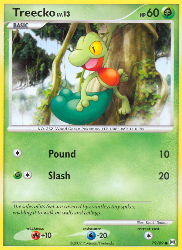 Treecko (79/99) [Platinum: Arceus] | Jomio and Rueliete's Cards and Comics