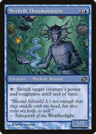 Merfolk Thaumaturgist [Planar Chaos] | Jomio and Rueliete's Cards and Comics