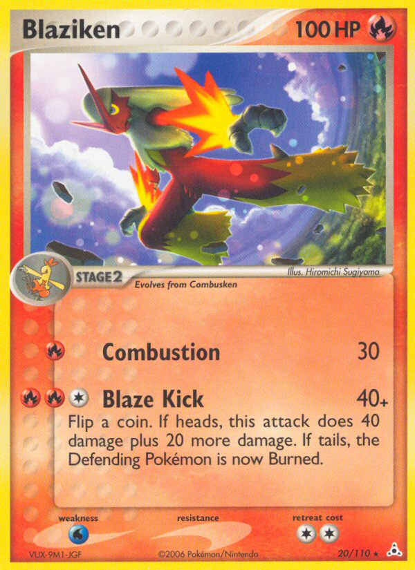 Blaziken (20/110) [EX: Holon Phantoms] | Jomio and Rueliete's Cards and Comics