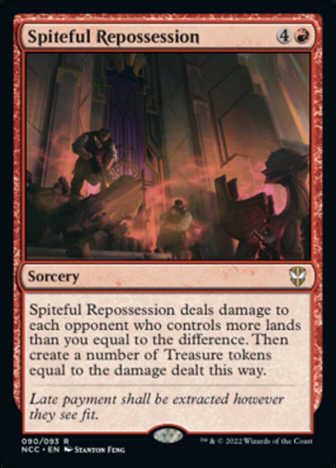 Spiteful Repossession [Streets of New Capenna Commander] | Jomio and Rueliete's Cards and Comics