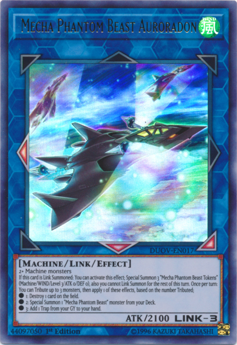 Mecha Phantom Beast Auroradon [DUOV-EN017] Ultra Rare | Jomio and Rueliete's Cards and Comics