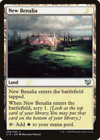 New Benalia [Commander 2015] | Jomio and Rueliete's Cards and Comics
