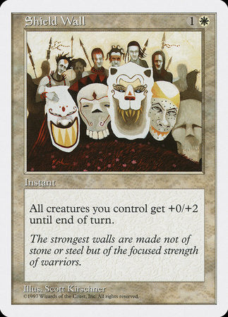 Shield Wall [Fifth Edition] | Jomio and Rueliete's Cards and Comics