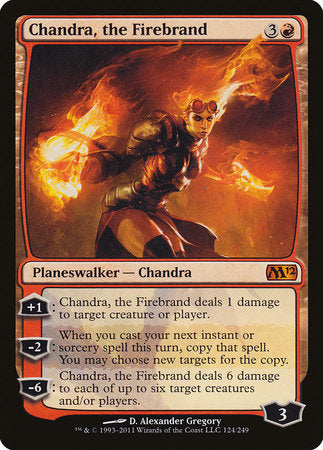 Chandra, the Firebrand [Magic 2012] | Jomio and Rueliete's Cards and Comics