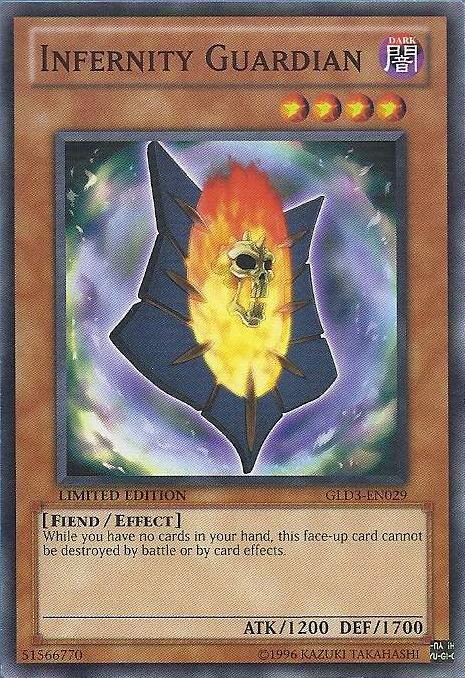 Infernity Guardian [GLD3-EN029] Common | Jomio and Rueliete's Cards and Comics