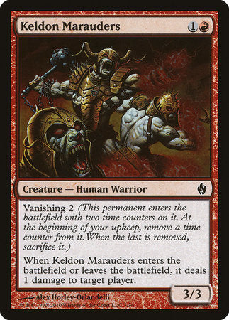 Keldon Marauders [Premium Deck Series: Fire and Lightning] | Jomio and Rueliete's Cards and Comics