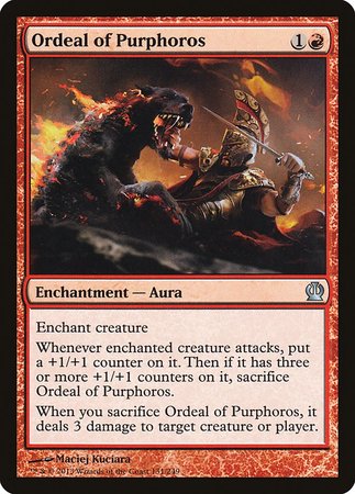 Ordeal of Purphoros [Theros] | Jomio and Rueliete's Cards and Comics