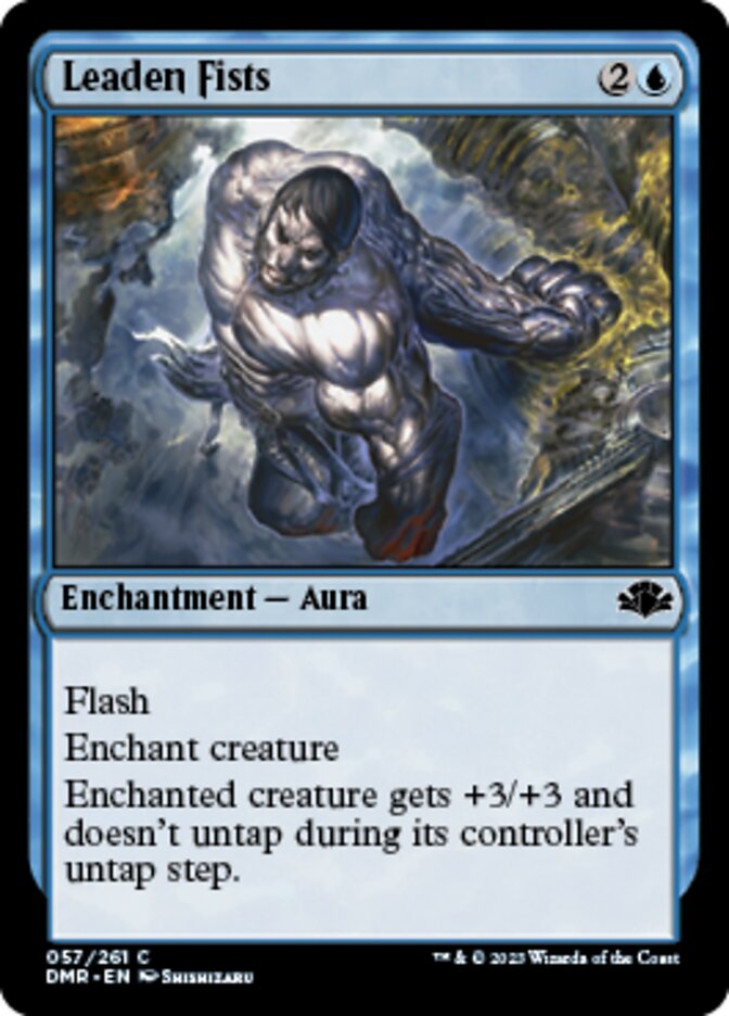 Leaden Fists [Dominaria Remastered] | Jomio and Rueliete's Cards and Comics