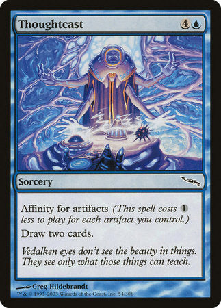 Thoughtcast [Mirrodin] | Jomio and Rueliete's Cards and Comics