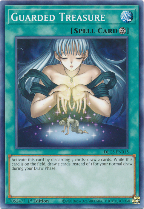 Guarded Treasure [DLCS-EN015] Common | Jomio and Rueliete's Cards and Comics