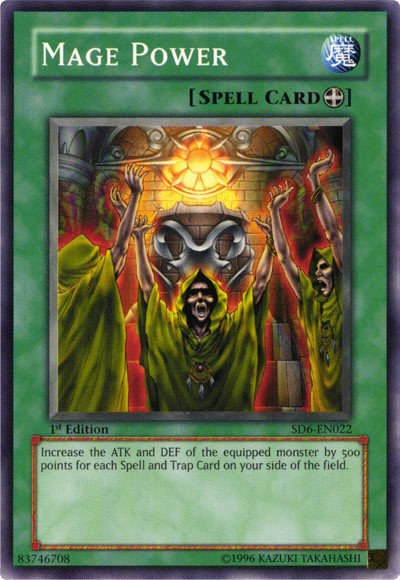 Mage Power [SD6-EN022] Common | Jomio and Rueliete's Cards and Comics