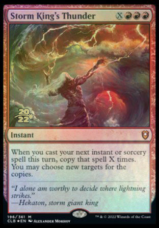 Storm King's Thunder [Commander Legends: Battle for Baldur's Gate Prerelease Promos] | Jomio and Rueliete's Cards and Comics