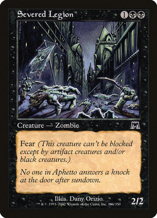 Severed Legion [Onslaught] | Jomio and Rueliete's Cards and Comics