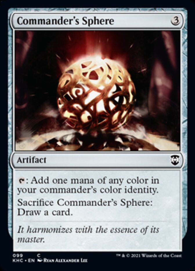 Commander's Sphere [Kaldheim Commander] | Jomio and Rueliete's Cards and Comics