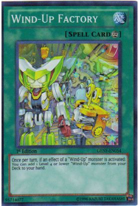 Wind-Up Factory [GENF-EN054] Super Rare | Jomio and Rueliete's Cards and Comics