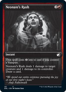 Neonate's Rush [Innistrad: Double Feature] | Jomio and Rueliete's Cards and Comics