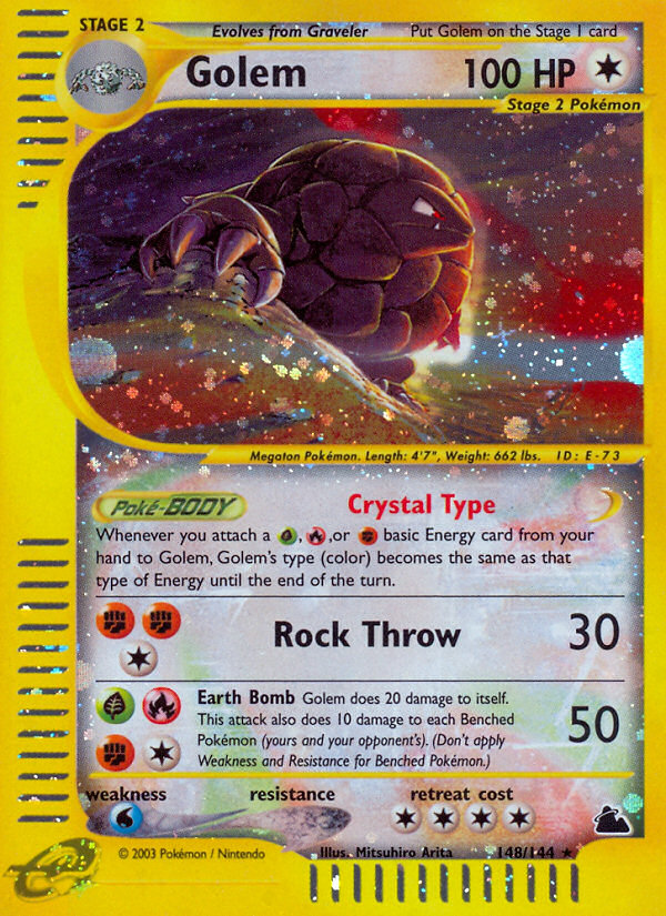 Golem (148/144) [Skyridge] | Jomio and Rueliete's Cards and Comics