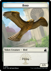 Bird // Zombie Double-Sided Token [Ravnica Remastered Tokens] | Jomio and Rueliete's Cards and Comics