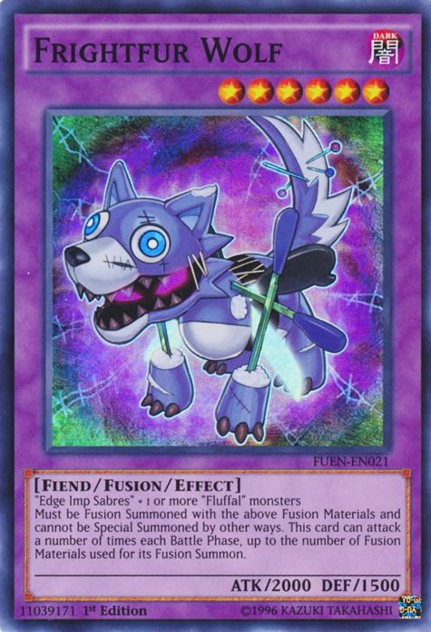 Frightfur Wolf [FUEN-EN021] Super Rare | Jomio and Rueliete's Cards and Comics