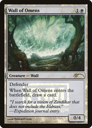 Wall of Omens [Friday Night Magic 2011] | Jomio and Rueliete's Cards and Comics