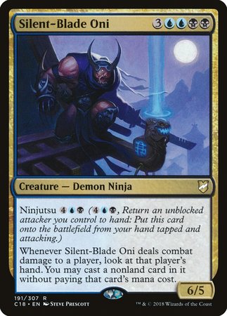 Silent-Blade Oni [Commander 2018] | Jomio and Rueliete's Cards and Comics