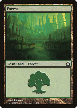 Forest (270) [Return to Ravnica] | Jomio and Rueliete's Cards and Comics