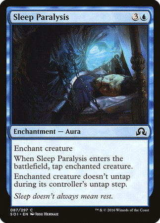 Sleep Paralysis [Shadows over Innistrad] | Jomio and Rueliete's Cards and Comics